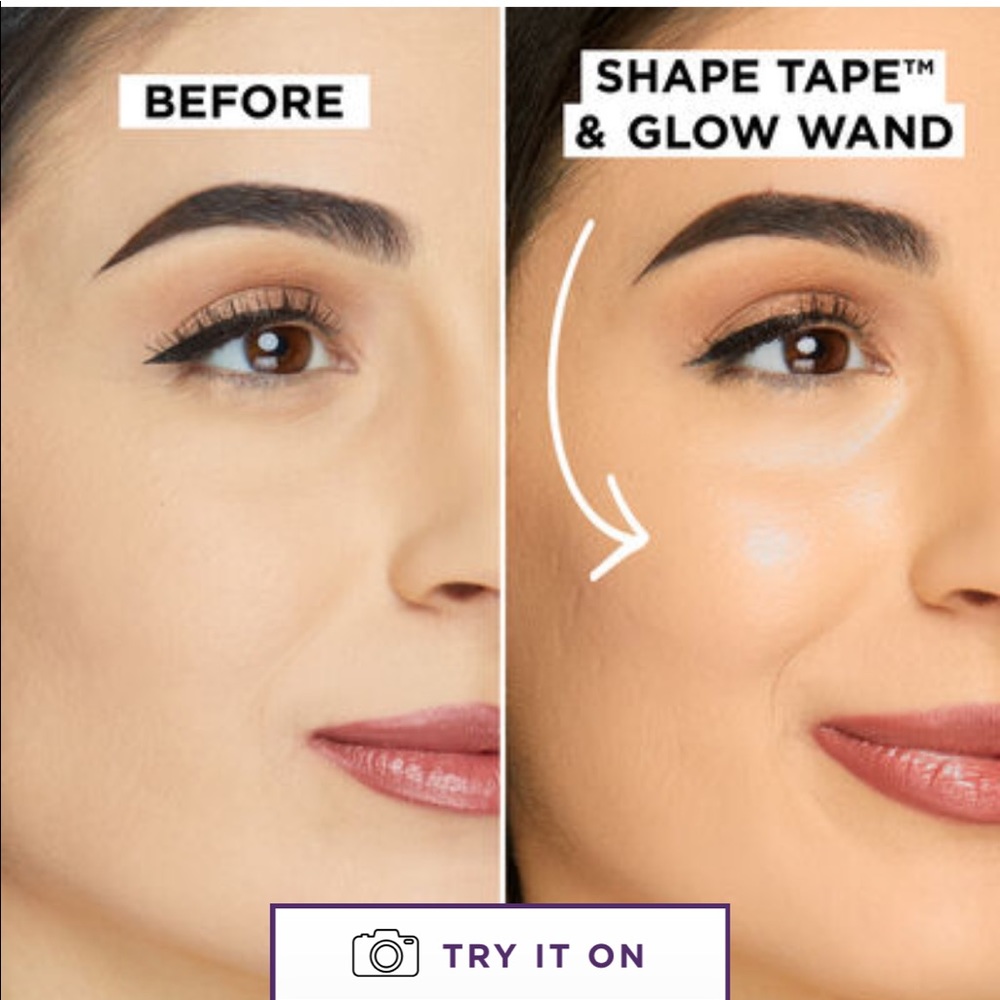 ✨TARTE Shape Tape Glow Wand Vegan Liquid Highlighter - Alight - Picture 2 of 8